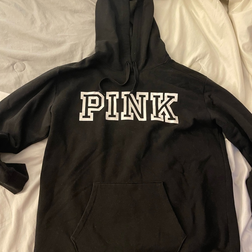 Pink hoodie